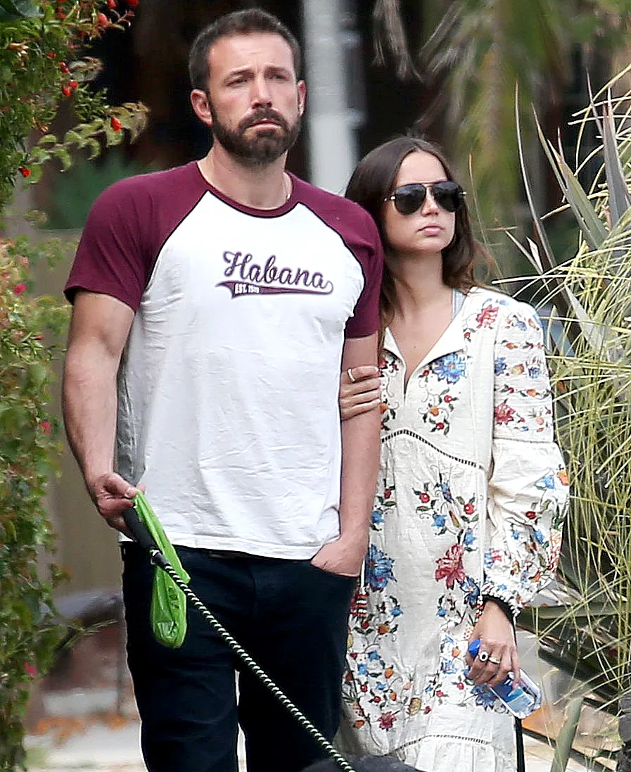 Ben Affleck&rsquo;s Ana de Armas Cutout Spotted in Trash Bin After Split
