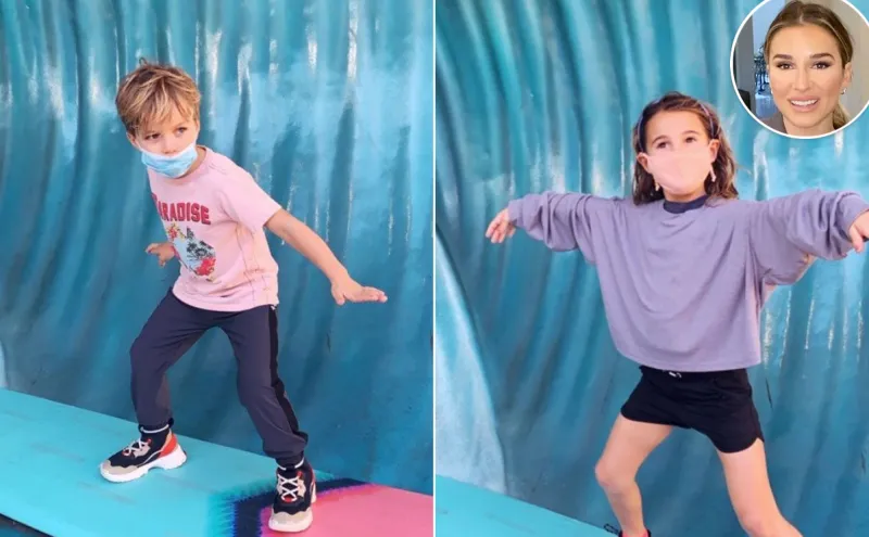 Jessie James Decker’s Kids and More Wearing Face Masks Amid Pandemic