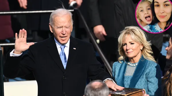 Celeb Parents Watch Joe Biden’s Inauguration With Children