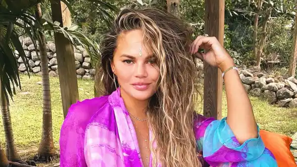 Chrissy Teigen Rocks Face Jewels Like No Other — See All of Her Blingy Looks