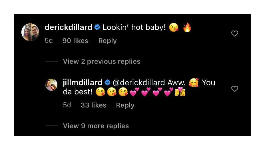 Derick Dillard Leaves Flirty Comment on Jill Duggar Workout Pics