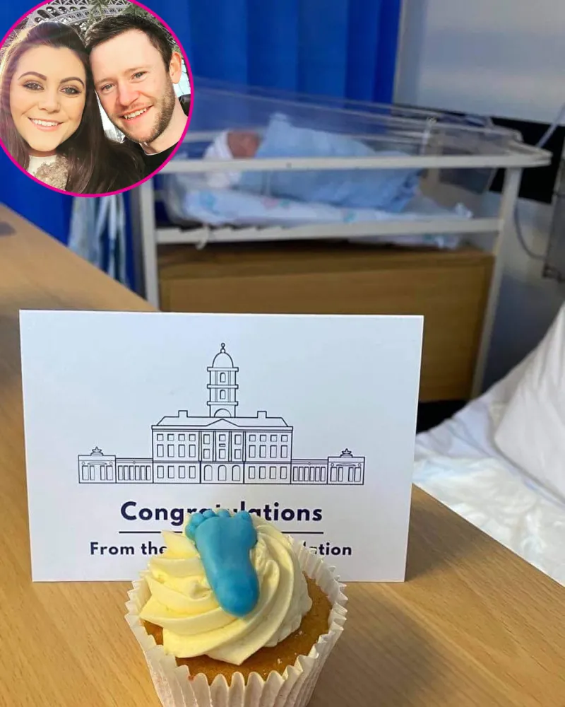 Devon Murray and Shannon McCaffrey Quinn Celebrity Baby 2021