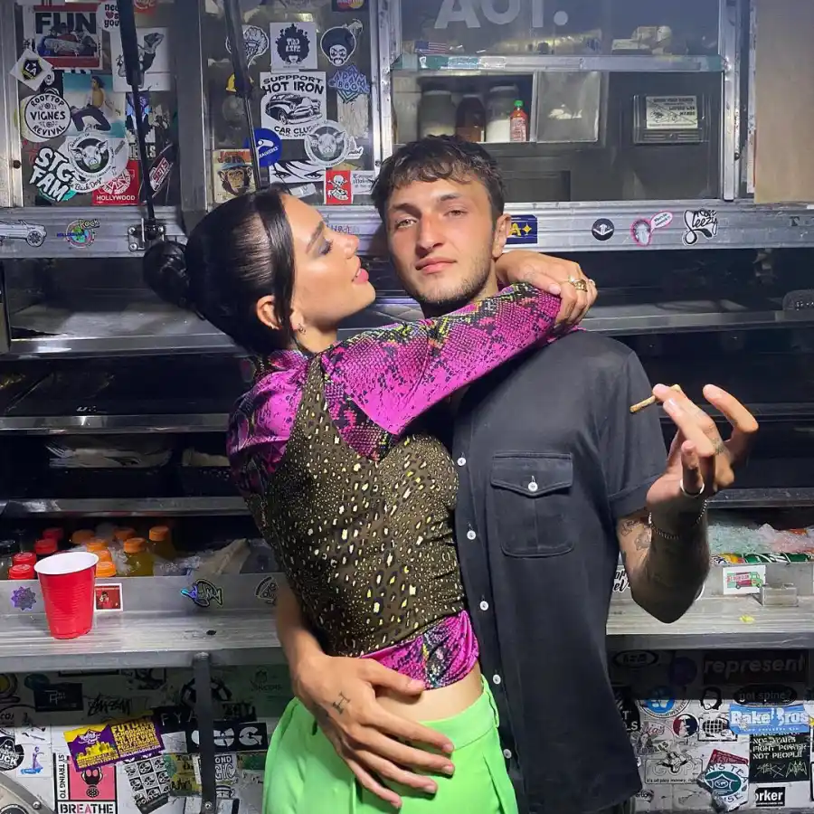 Dua Lipa Anwar Hadid Biggest PDA Moments