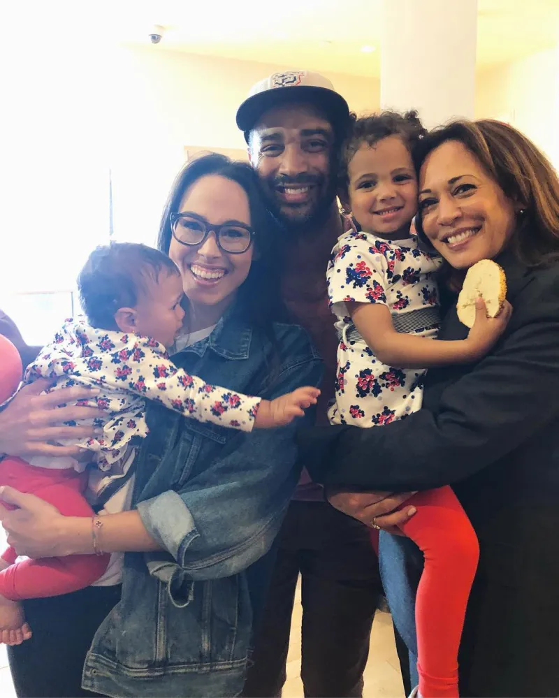 Family Photo Meena Harris Instagram Kamala Harris Sweetest Moments With Her Niece Meena Harris 2 Daughters