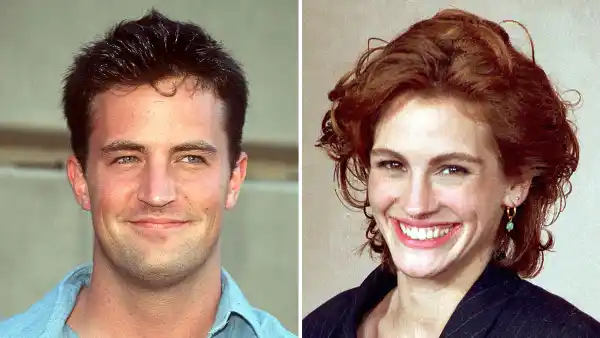 Friends Writers Say Matthew Perry Julia Roberts Flirted Over Faxing