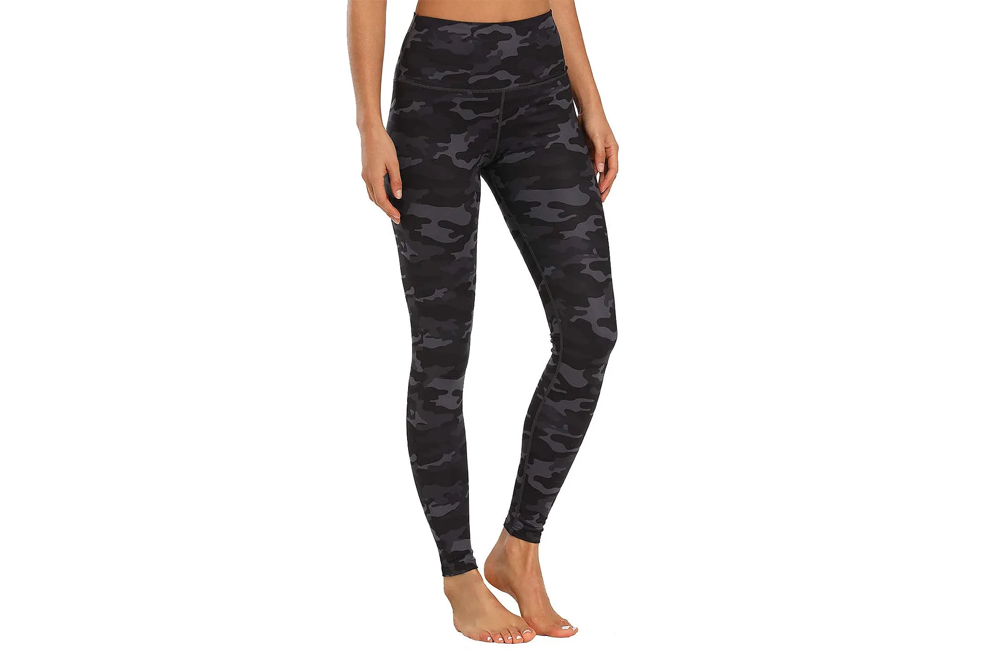 Houmous Women's Buttery Soft Printed Leggings High Waisted Full-Length Yoga Pants