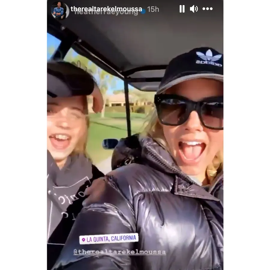 Tarek El Moussa and Heather Rae Young How Celebs Celebrated New Years Eve