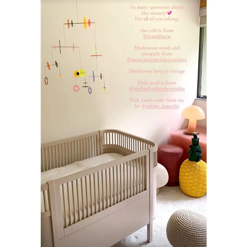 Inside VS Model Elsa Hosk Celebrity Parents Unique Nurseries