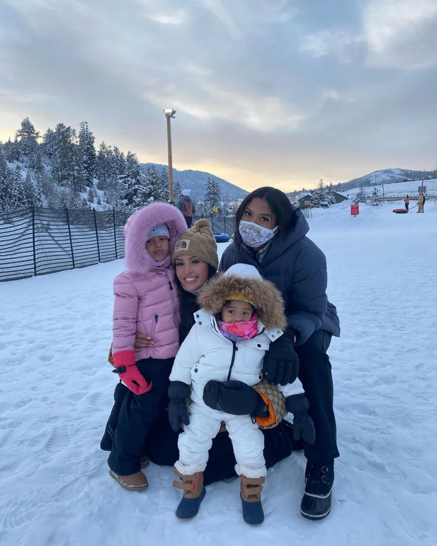 Inside Vanessa Bryant's Snowy Trip With Daughters Amid 1-Year Anniversary of Kobe and Gianna's Deaths