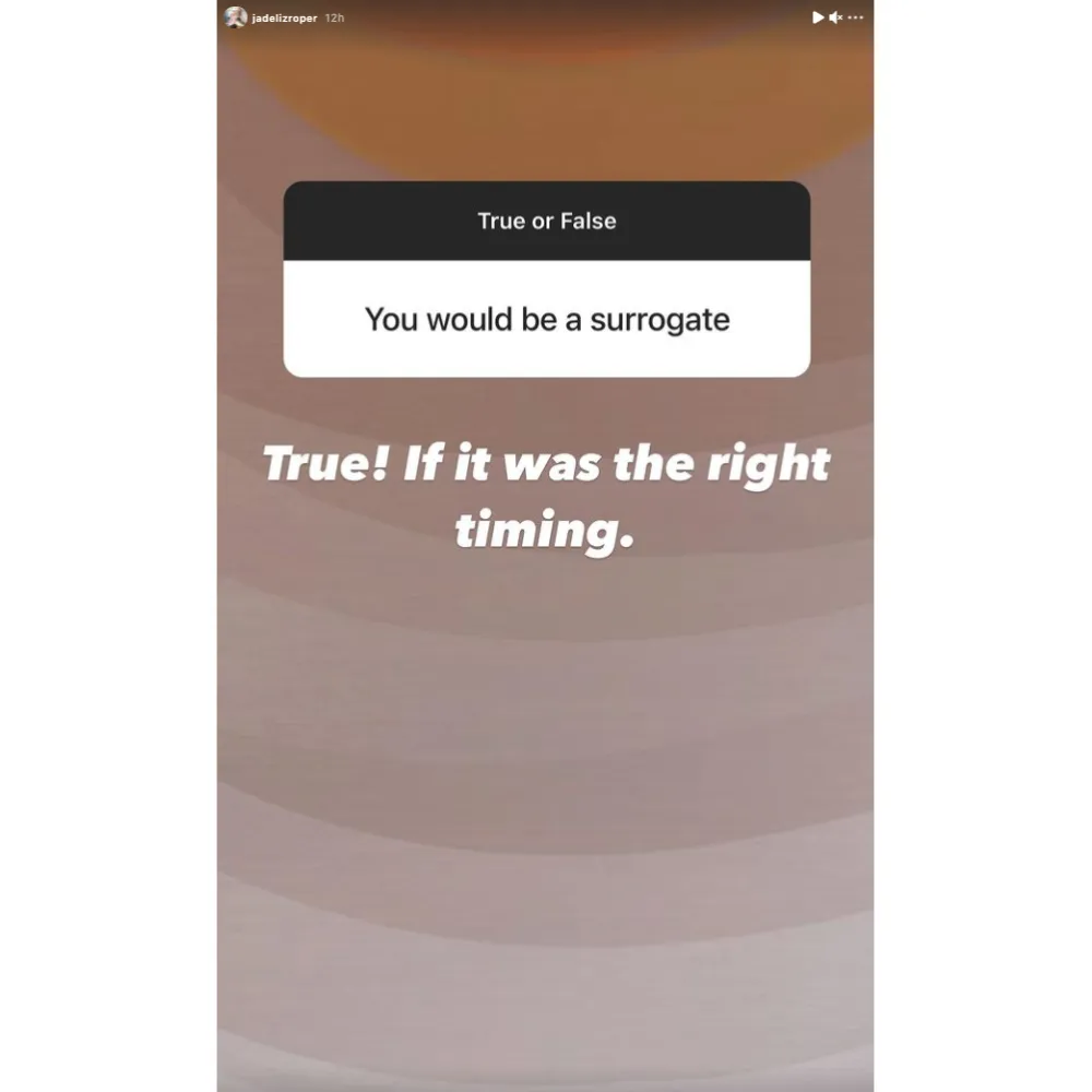 Jade Roper Would Consider Being a Surrogate With the Right Timing