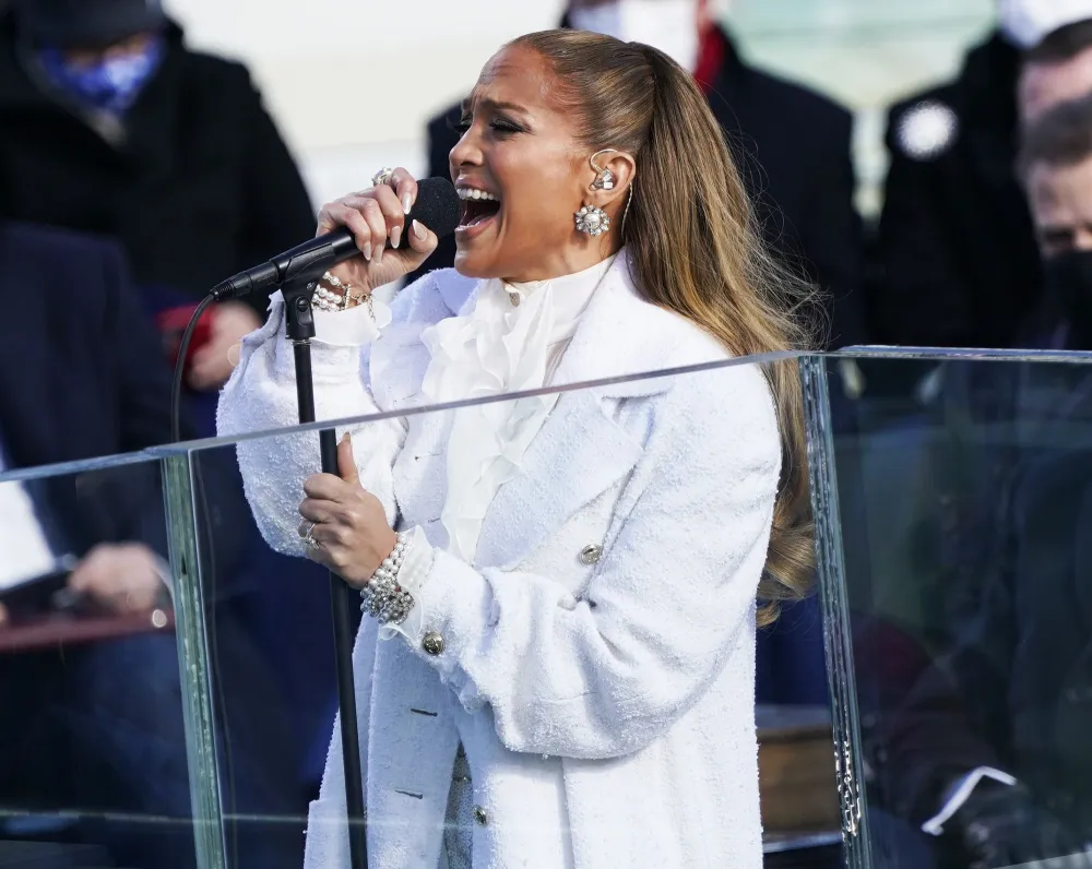 Jennifer Lopez Performs at President Joe Biden&rsquo;s Inauguration 2