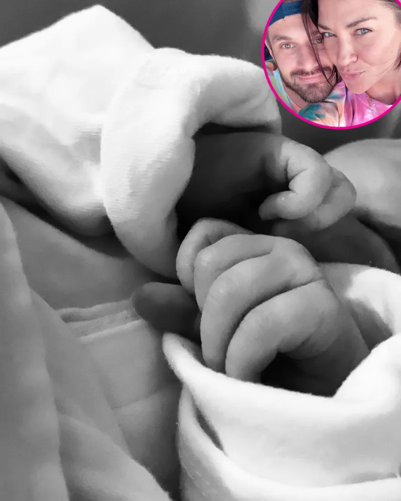 Jessica Szohr and Brad Richardson baby 2021