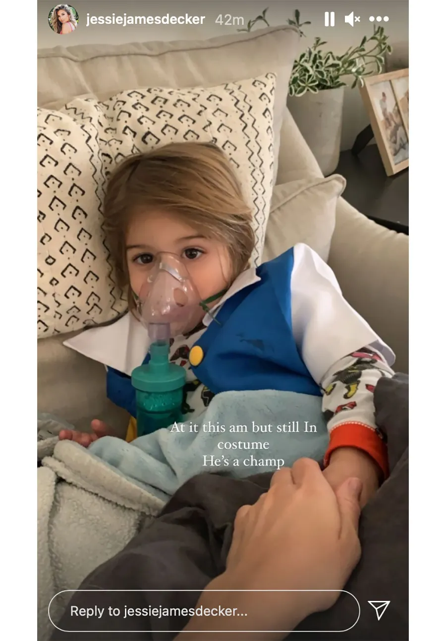 Jessie James Decker Says Son Forrest, 2, Has Asthma After 3 Hospital Trips in 6 Weeks