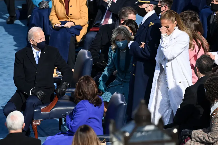 Joe Biden Jennifer Lopez Joe Biden 2021 Inauguration