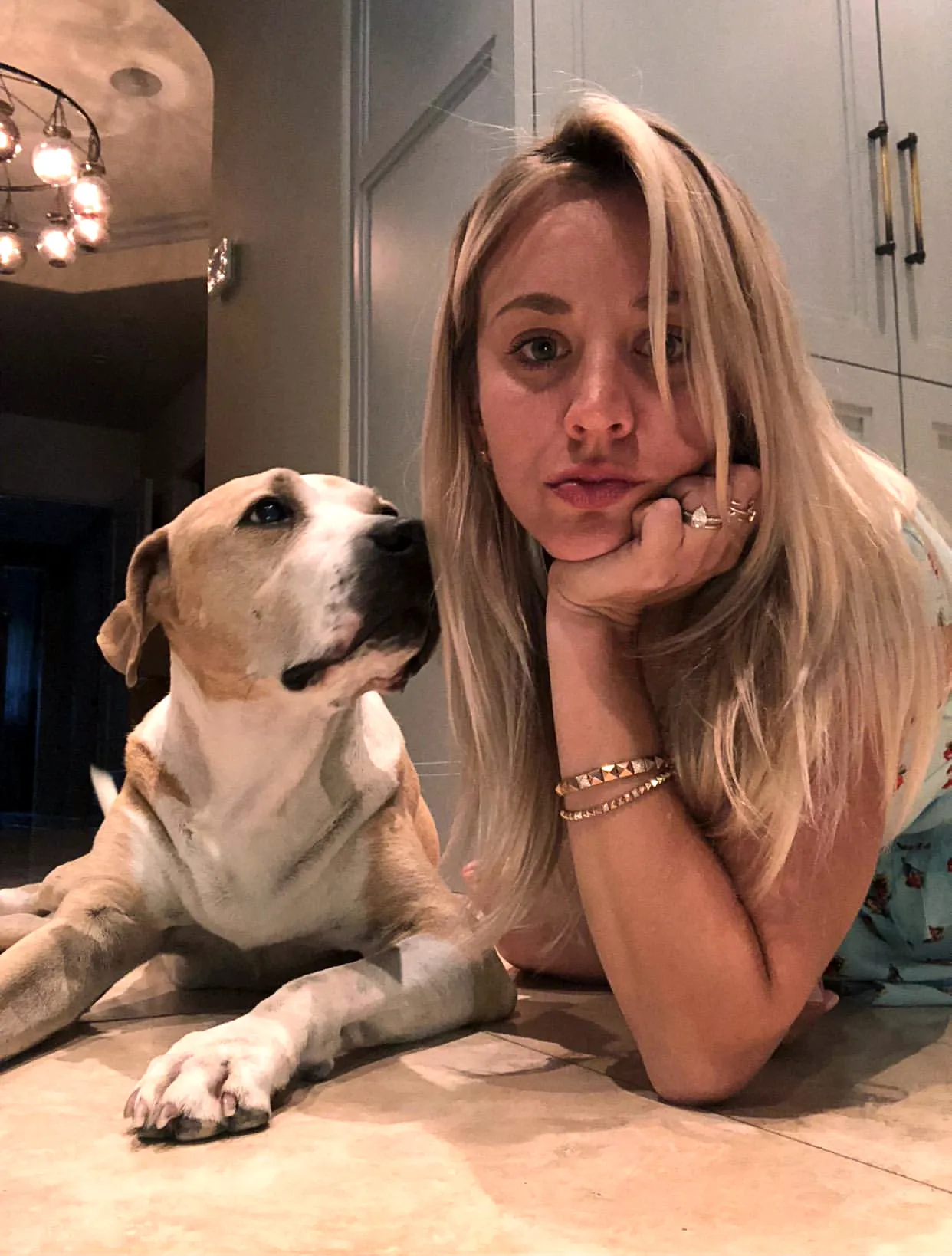 Kaley Cuoco Mourns the 'Earth Shattering' Death of Dog Norman: 'You Were My Entire World'