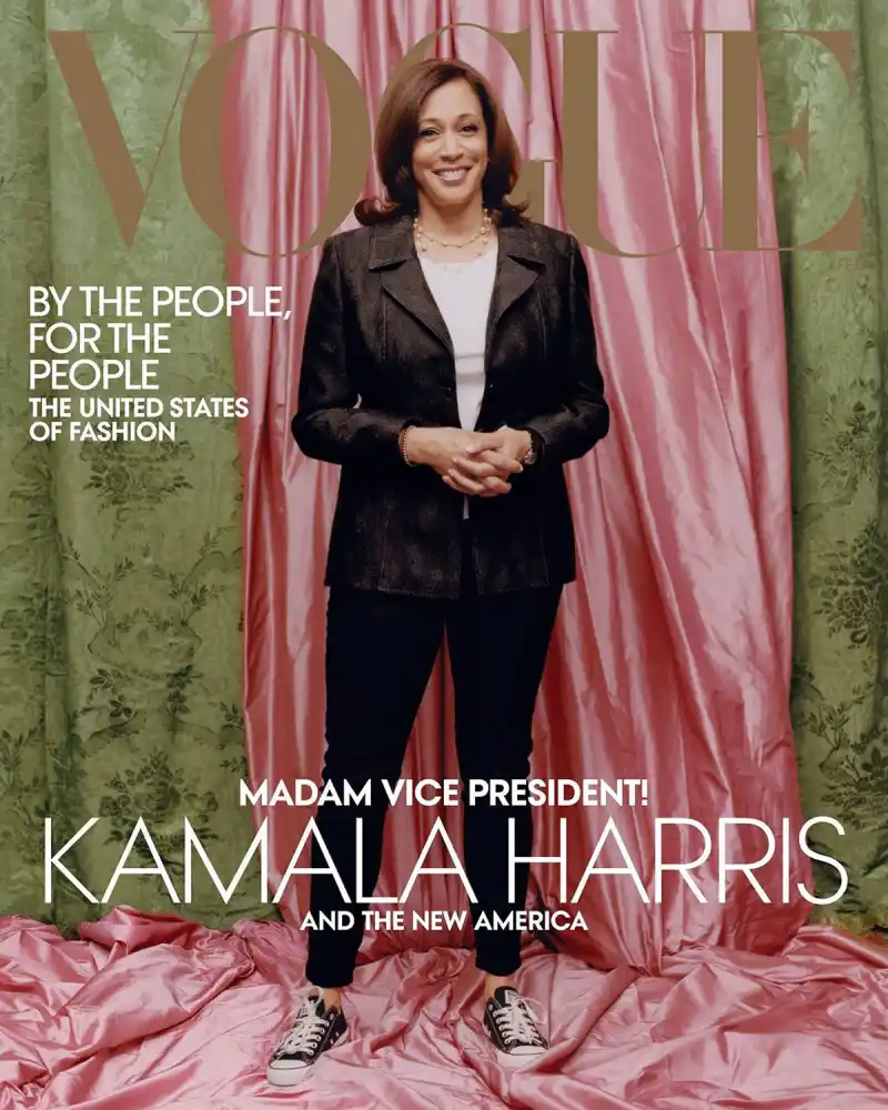 Why People Are Upset With Kamala Harris' American 'Vogue' Cover