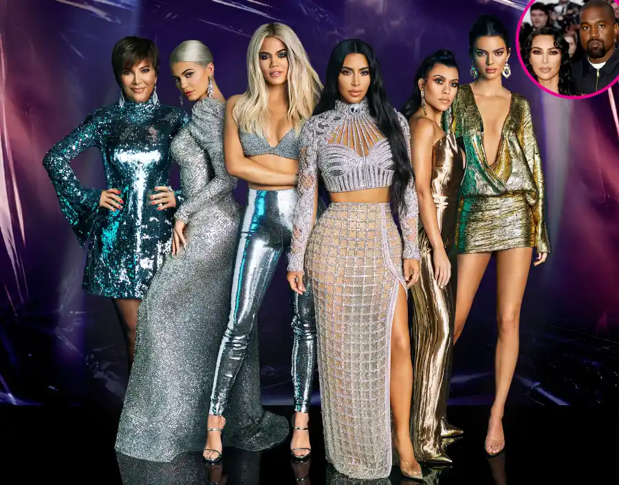 Kardashian-Jenner Family Reacts to Kim Kardashian and Kanye West’s Split
