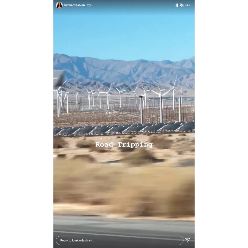 Kim Kardashian Goes Road Tripping Amid Kanye West Divorce Rumors