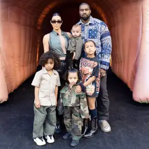 Kim Kardashian Kanye West Kids Dont Know Anything About Marriage Trouble