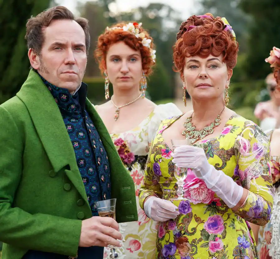 Bridgerton Lady Featherington’s Relationship to Mr. Featherington