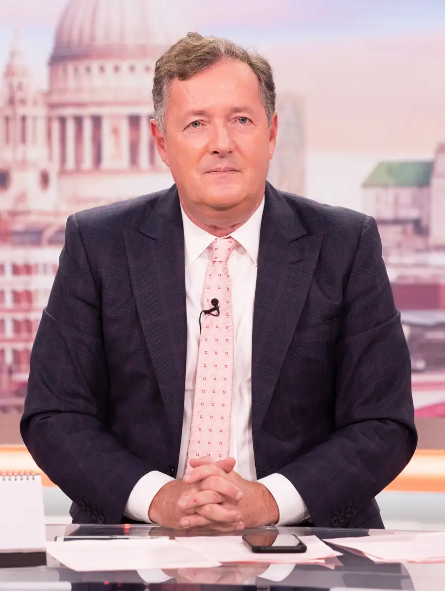 Piers Morgan Larry King Dead Celebrities React