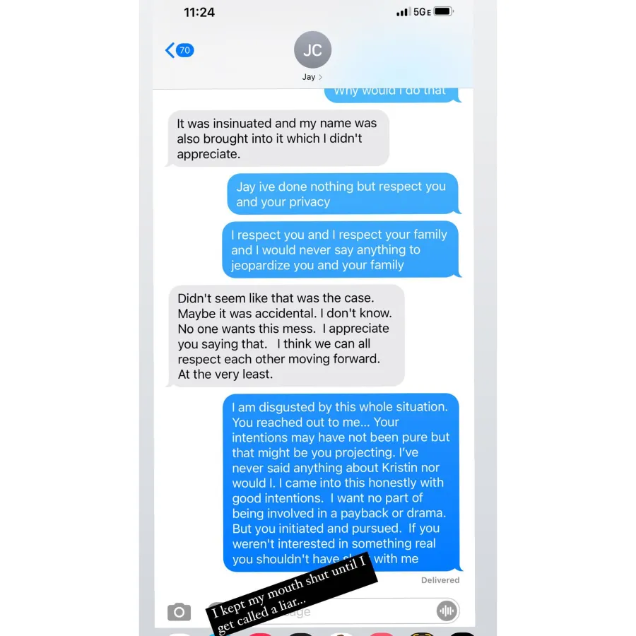 Madison LeCroy Releases Jay Cutler Text Messages, Claims He 'Pursued' Her: 'Too Bad It Didn't Work Out'