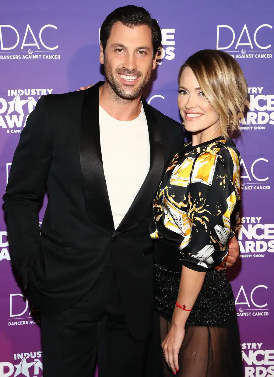 Maksim Chmerkovskiy and Peta Murgatroyd