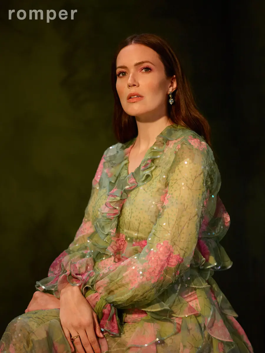 Mandy Moore Prepared Uterine Surgery for Possible Endometriosis Ahead of 1st Pregnancy Romper