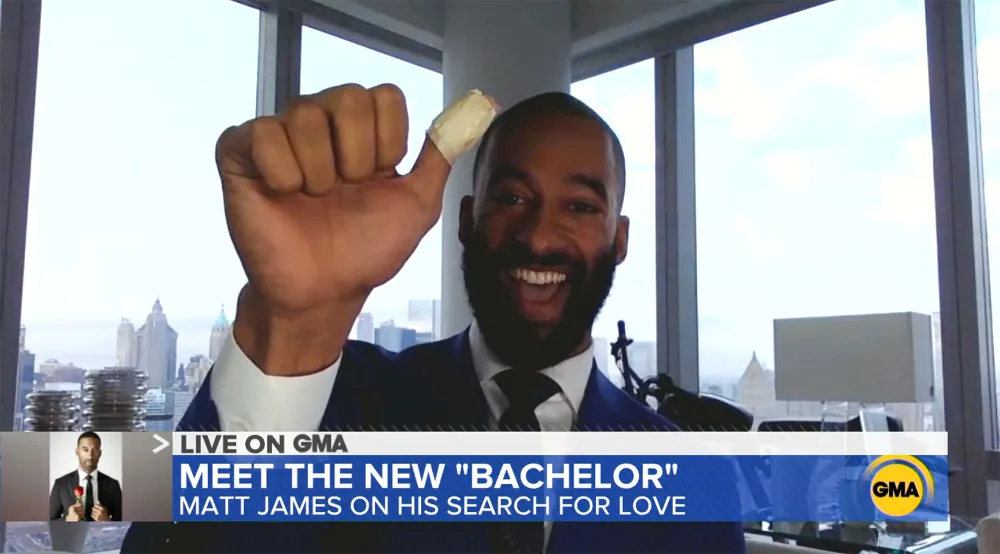 Matt James Injures Himself in the Kitchen Hours Before Bachelor Premiere