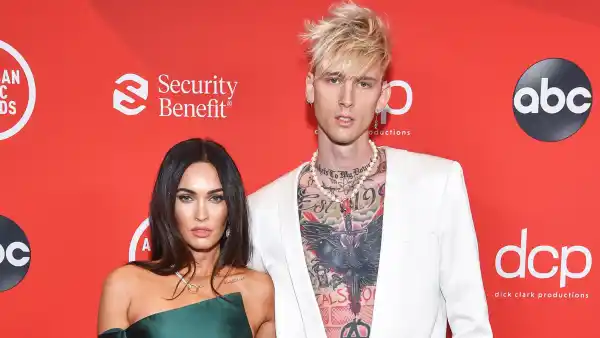 Megan Fox Sparks Engagement Rumors With Massive New Ring at Machine Gun Kelly’s SNL Rehearsal