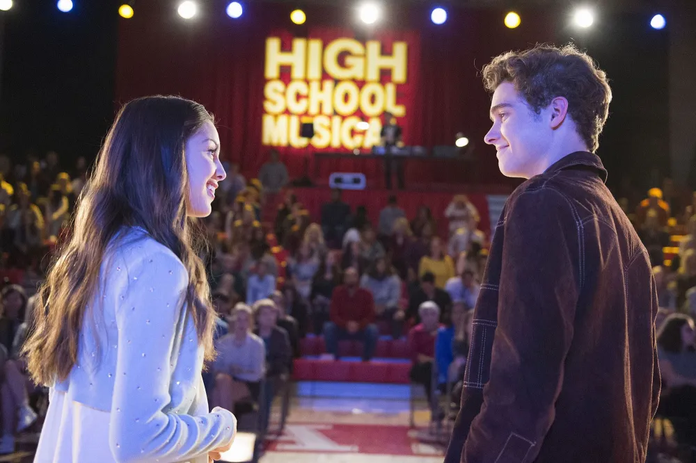 Olivia Rodrigo Seemingly Shades Joshua Bassett and Sabrina Carpenter High School Musical