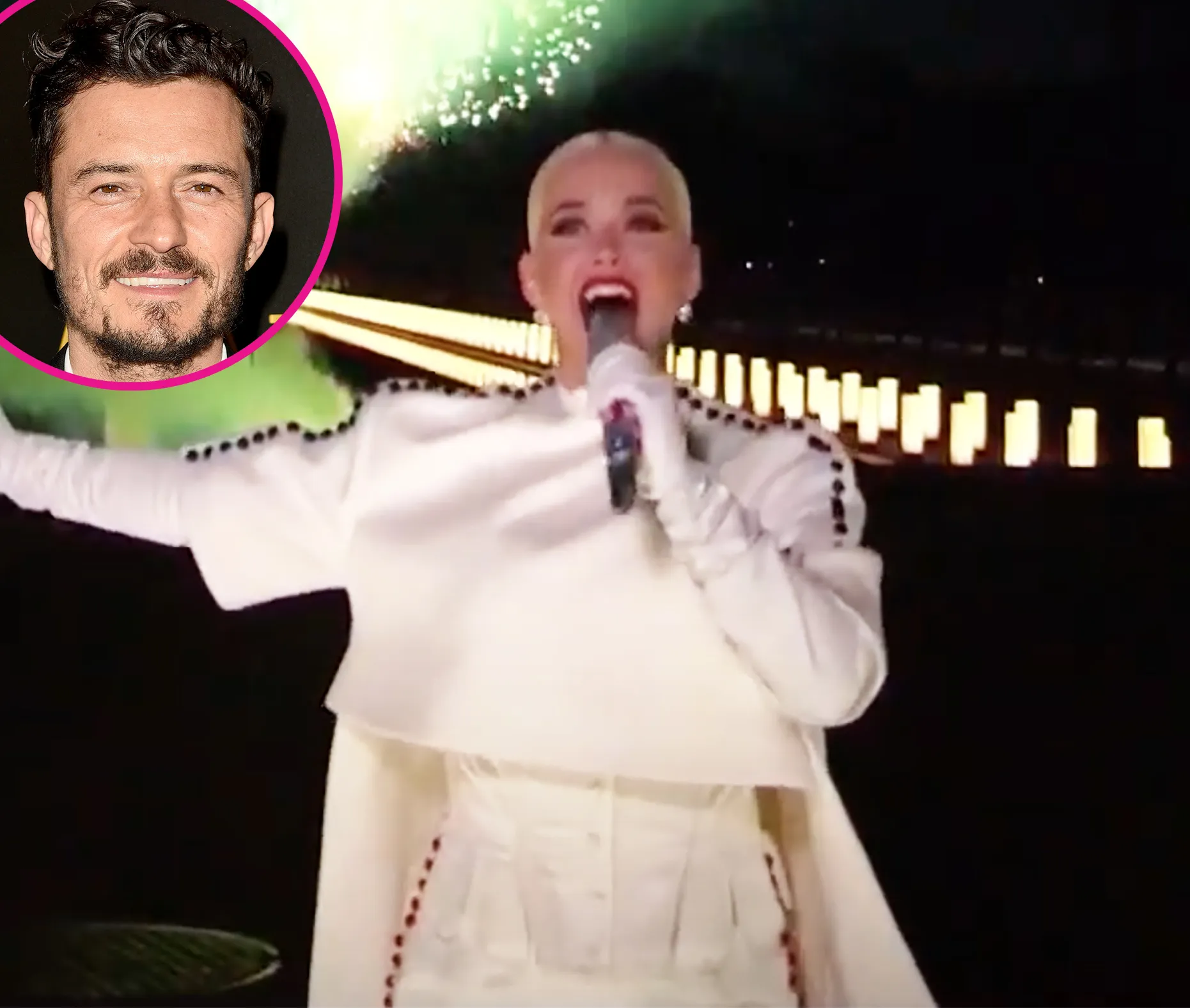 Orlando Bloom Gushes Over Katy Perry's Inauguration Performance p