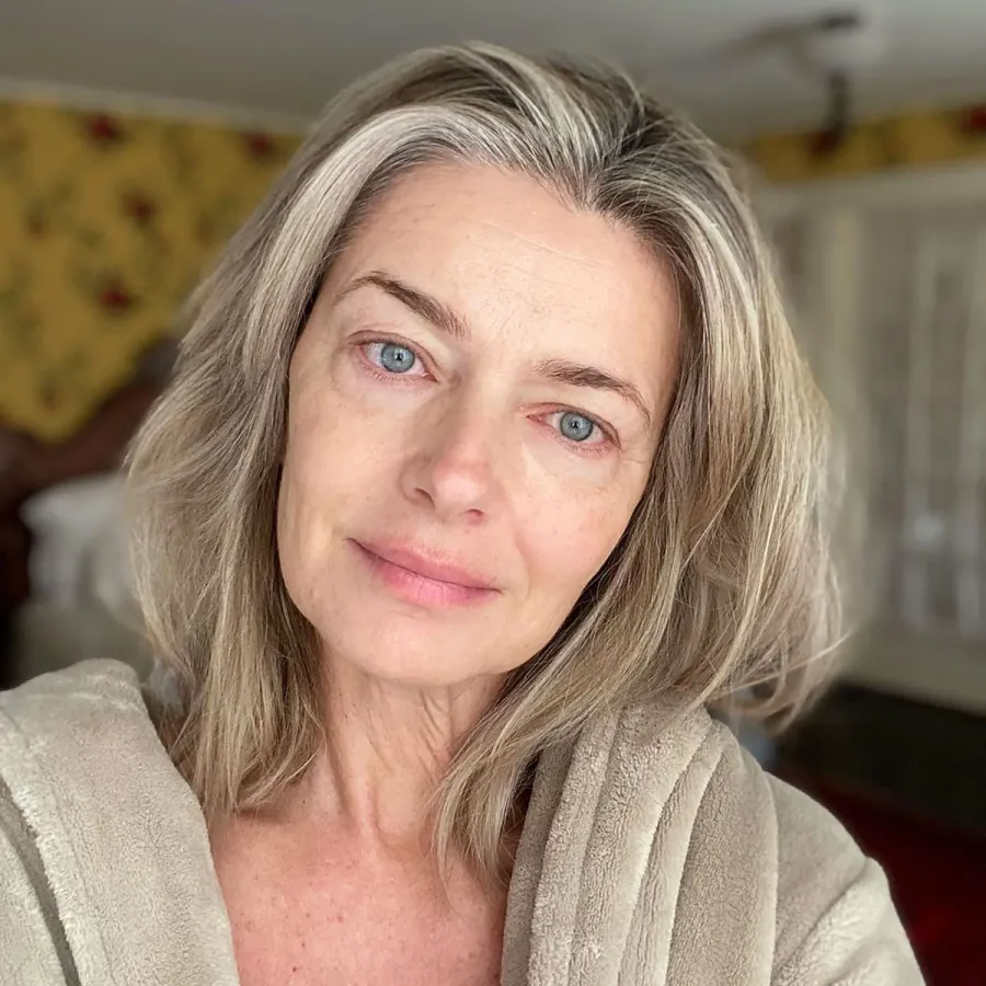 20 Stunning Paulina Porizkova Makeup-Free Selfies