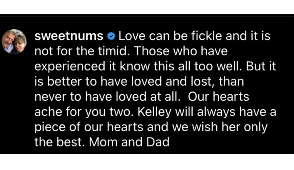 Peter Weber Mom Barbara Sends Support After His Split From Kelley