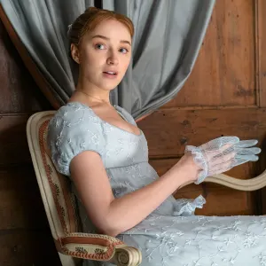 Phoebe Dynevor Awkward Naked Encounter Filming Bridgerton