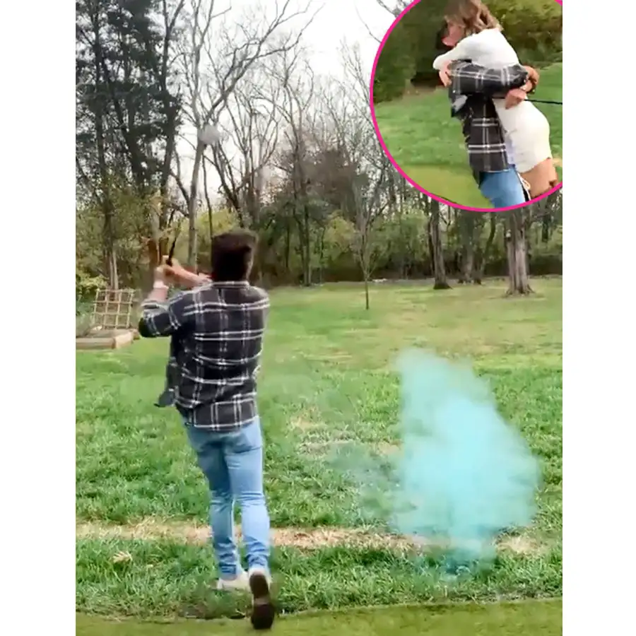 Lauren Bushnell Pregnant Celebrities Share Creative Sex Reveals 2021 Party Pics