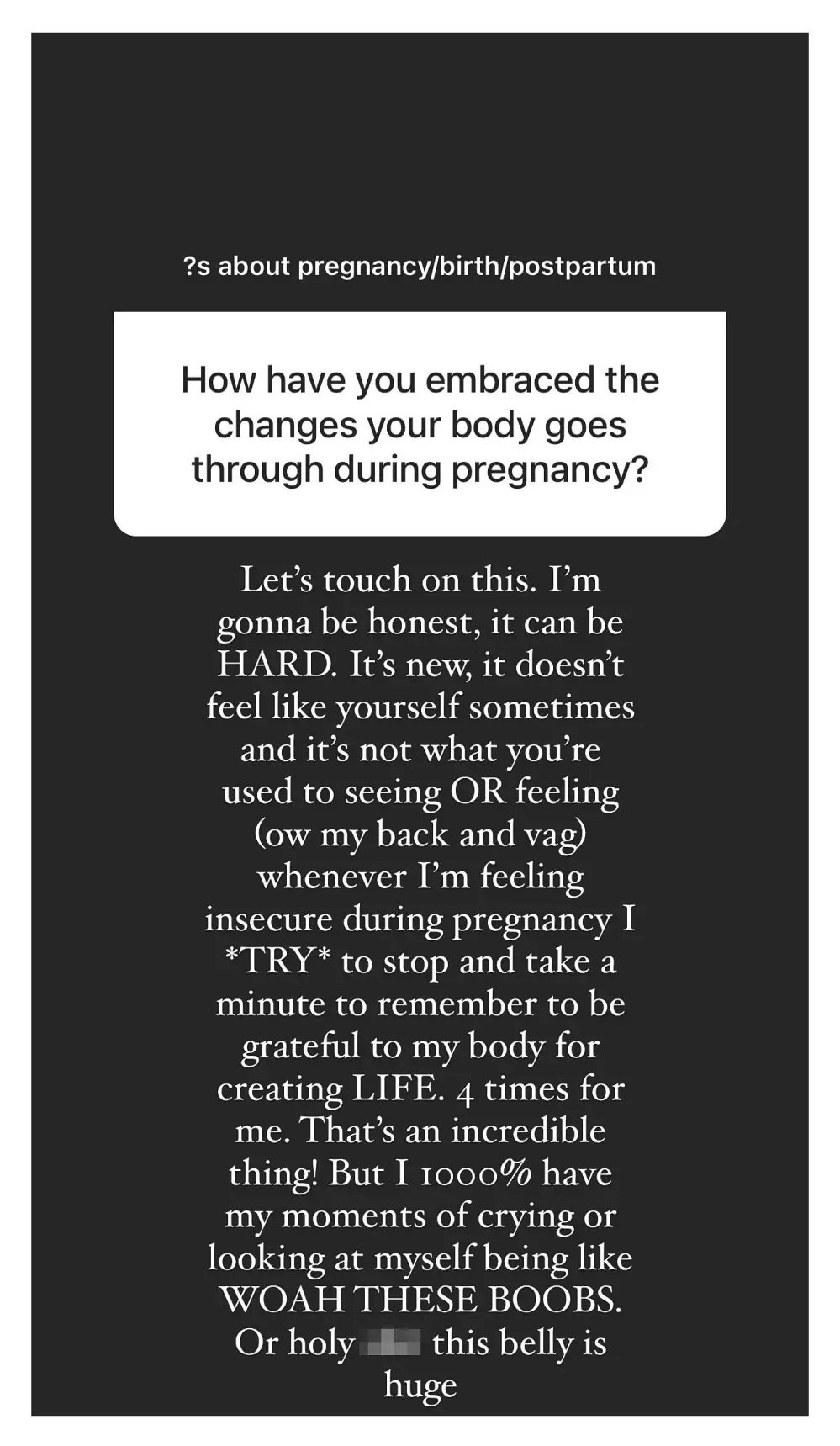 Pregnant Chelsea Houska Says Battling Body Insecurity Is Hard