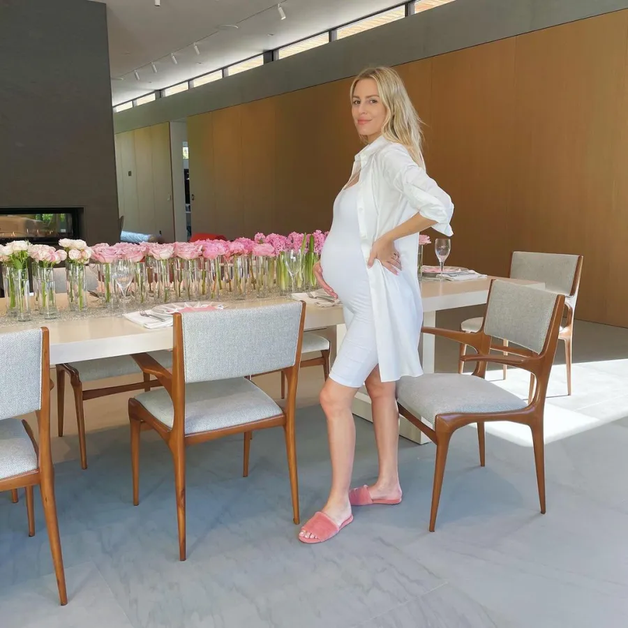 Pregnant Morgan Stewart Husband Jordan McGraw Surprises Her With Pandemic Baby Shower Baby Bump