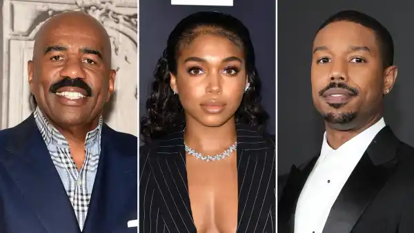 Steve Harvey Jokes He Has 'Pure Hatred' For Daughter Lori Harvey's Boyfriend Michael B. Jordan