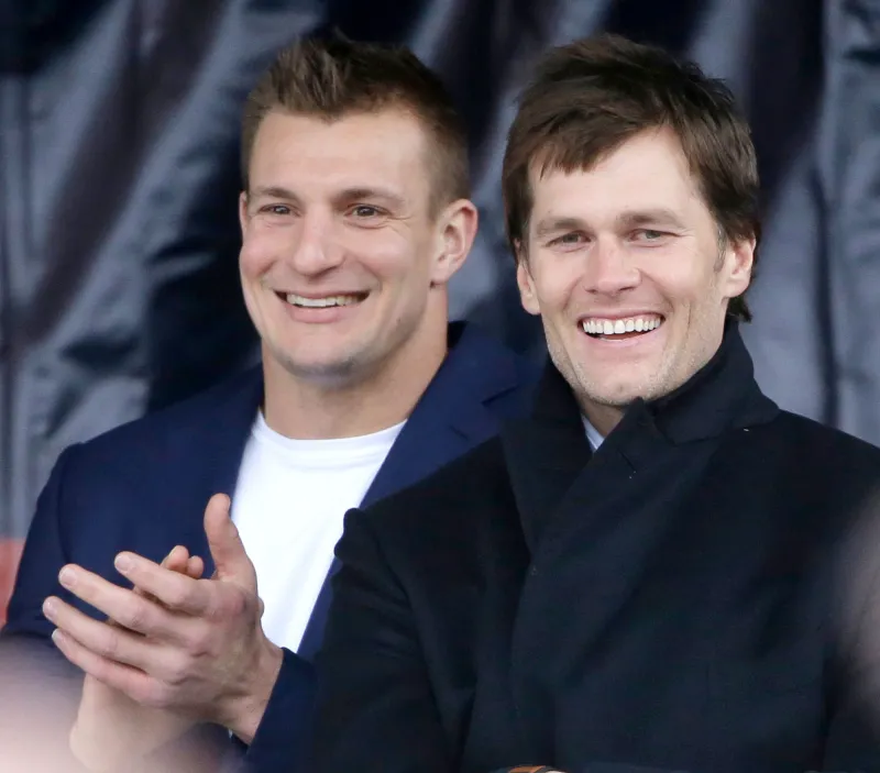 Put to The Test Tom Brady Rob Gronkowski Bromance Through The Years
