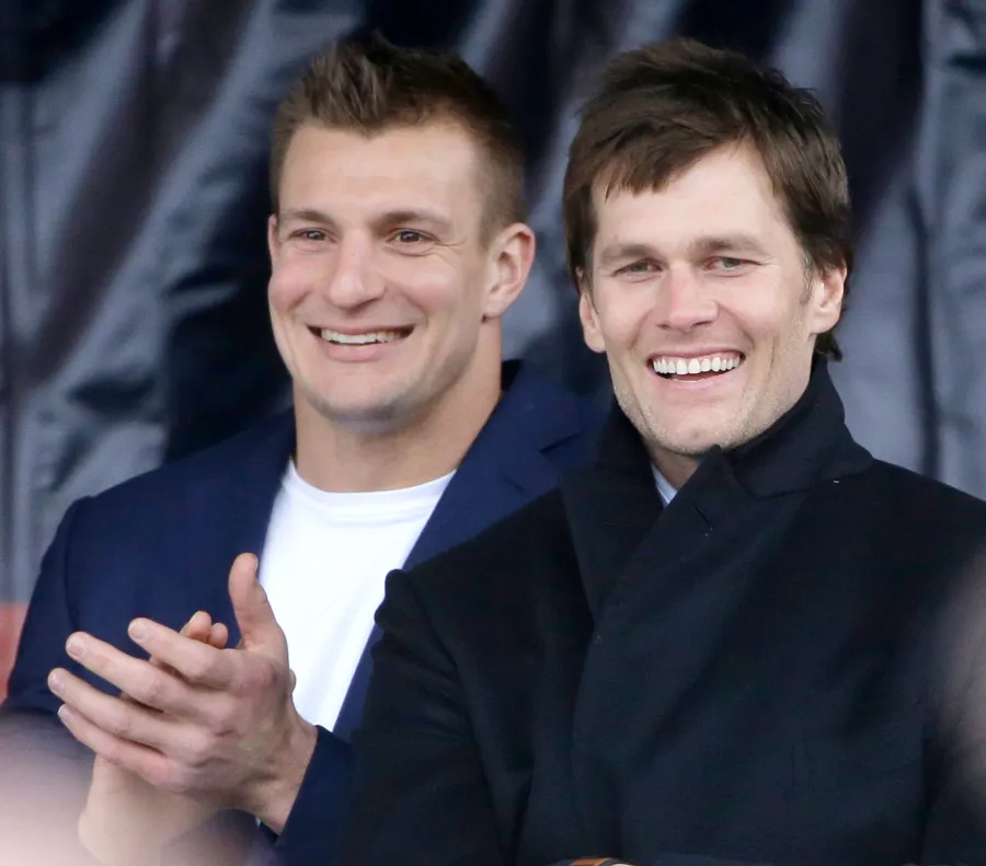 Put to The Test Tom Brady Rob Gronkowski Bromance Through The Years