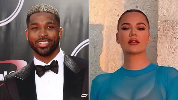 Tristan Thompson Flirts With Khloe Kardashian After 'KUWTK' Star Posts Sexy Photo in Sheer Dress