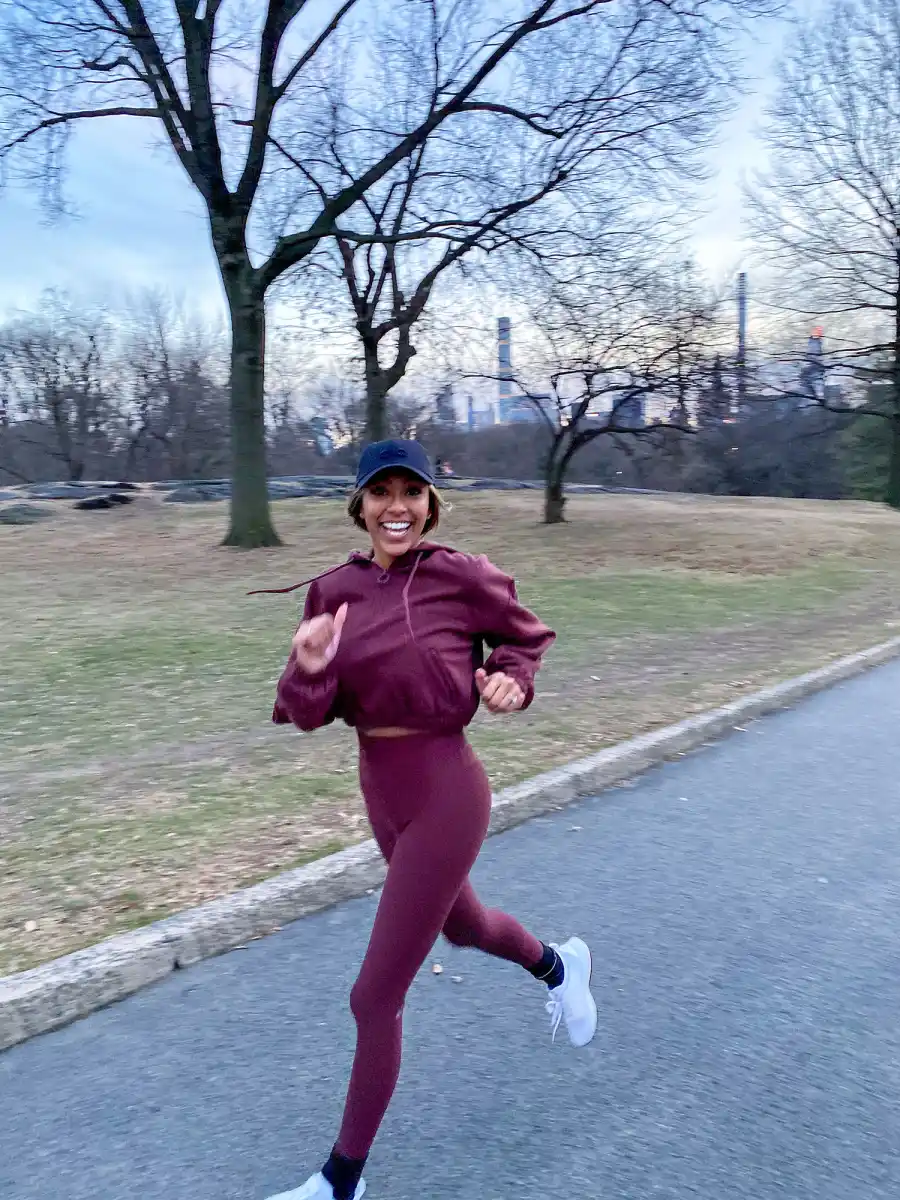 Running Tayshia Adams A Day in My Life