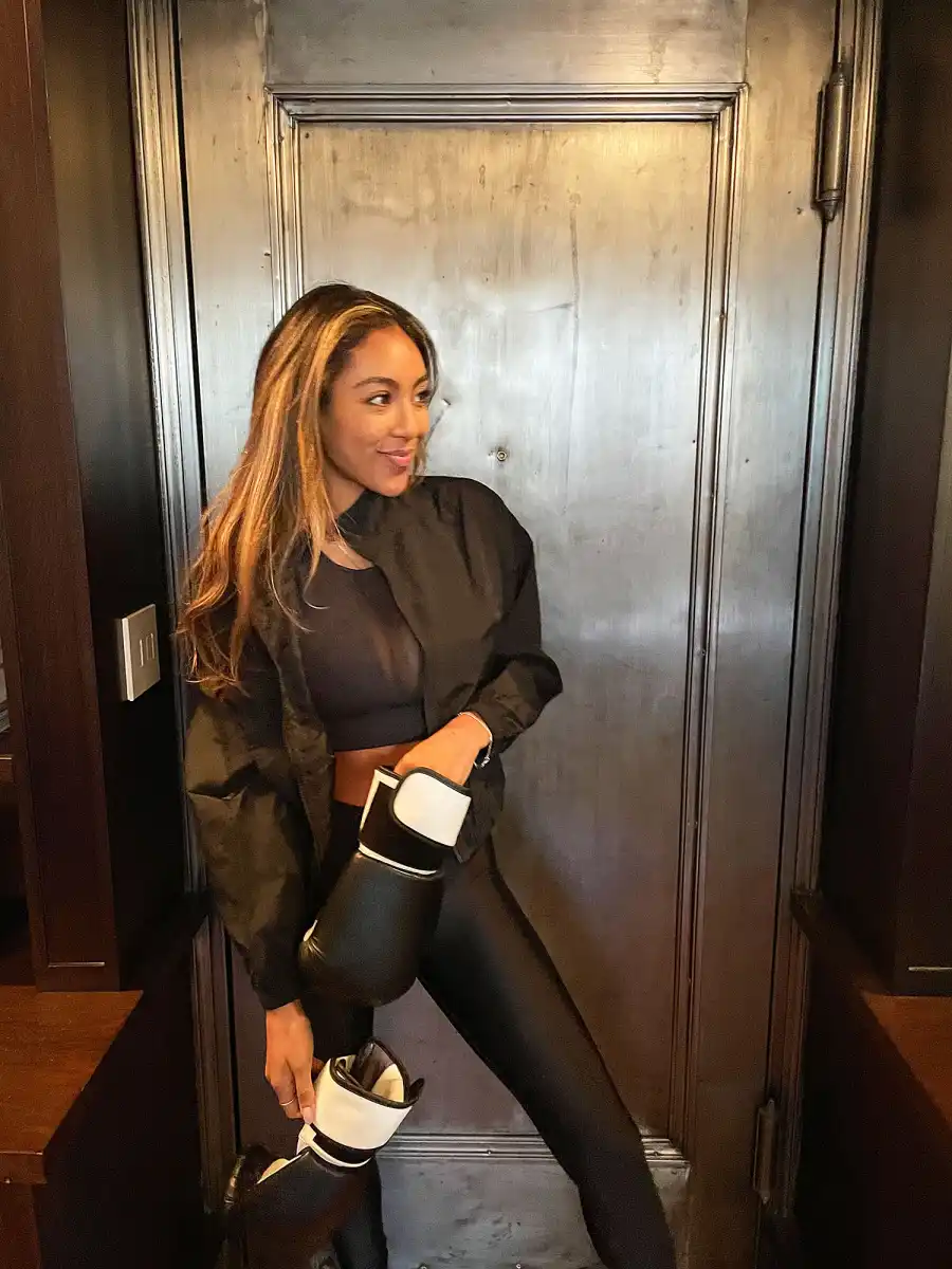 Boxing Tayshia Adams A Day in My Life