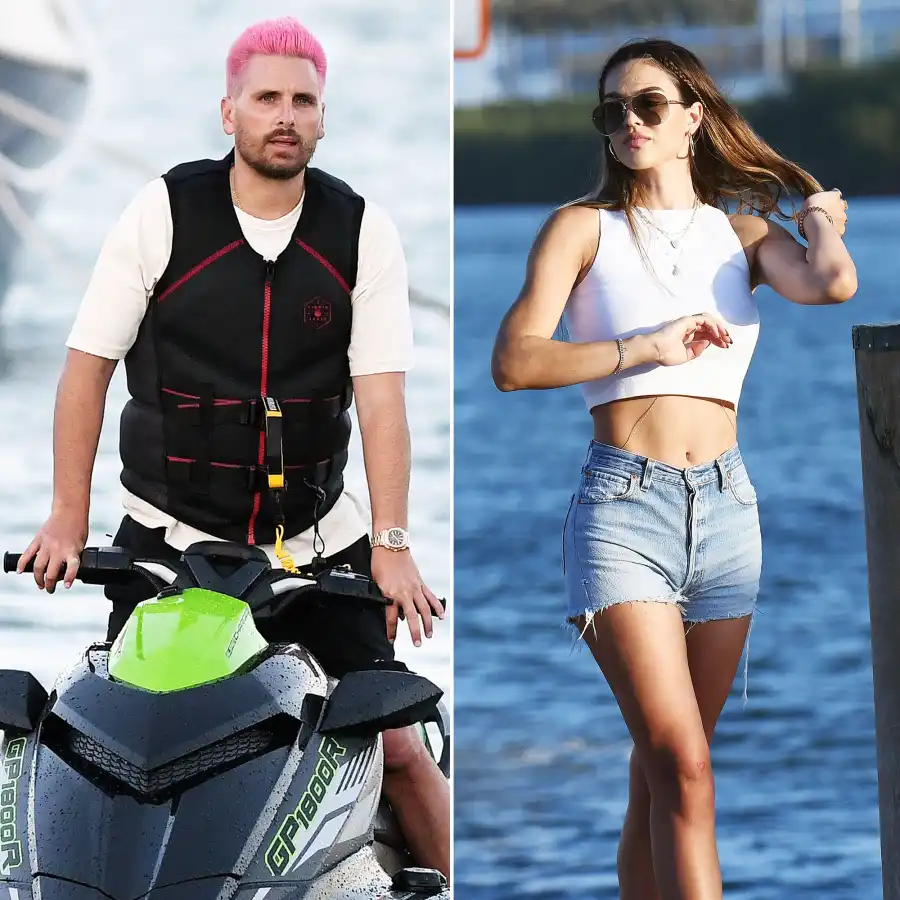 Scott Disick Jet Skis in Miami With Girlfriend Amelia Gray Hamlin
