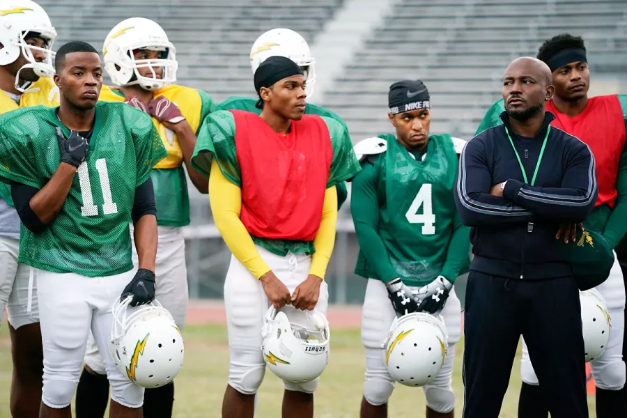 Daniel Ezra as Spencer Spence Moore II as Chris Taye Diggs as Billy and Da'Vinchi as Darnell in All AmericanWhat to Watch in Honor of Black History Month and All Year Round