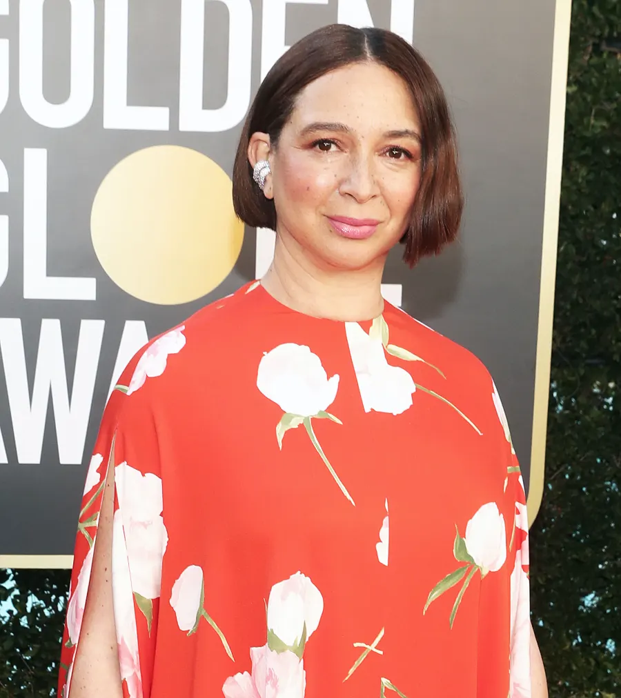 Maya Rudolph Best Beauty at Golden Globes 2021