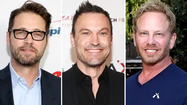 90210’s Jason Priestley Brian Austin Green and Ian Ziering Reunite for Lunch Date