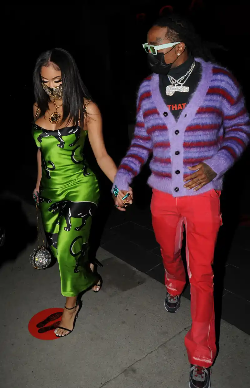 Saweetie and Quavo February 14, 2021