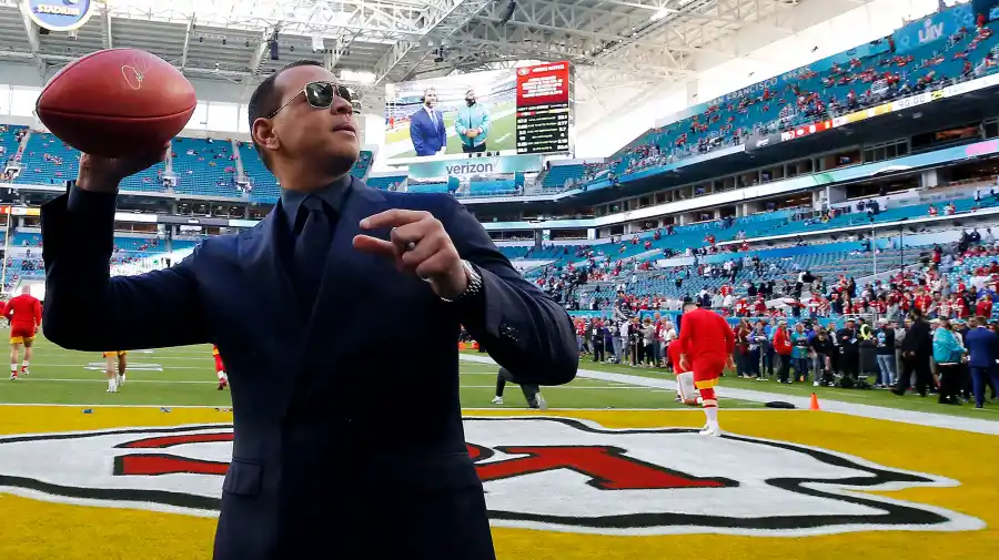 Alex Rodriguez Stars at the Super Bowl Through the Years